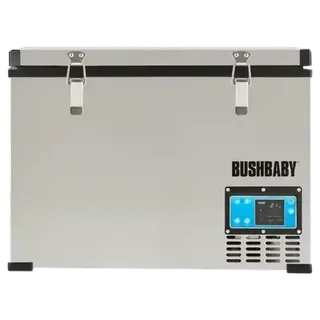 Bush Baby Stainless Steel Camping Fridge 52L Brand New Factory Sealed In The Box Never Been Used.
