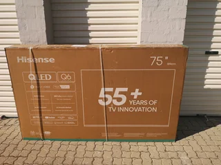 Hisense 75Q6Q 75 Inch 4K UHD QLED VIDAA Smart TV Brand New Factory Sealed In The Box Never Been Used