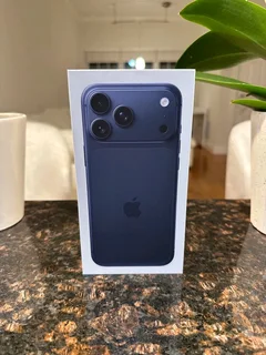 Apple iPhone 17 Pro Max 256GB Deep Blue 12GB Ram Brand New Factory Sealed In The Box Never Been Used