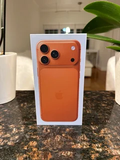 Apple iPhone 17 Pro Max 256GB 5G Cosmic Orange Brand New Factory Sealed In The Box Never Been Used.