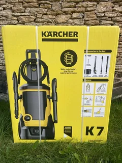 Karcher K7 WCM Eco!Booster Pressure Washer Brand New Factory Sealed In The Box Never Been Used.