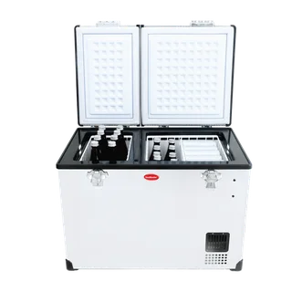 SnoMaster 56L Dual Compartment Portable/Fridge Freezer SMDZ-CL56D Brand New Factory Sealed In Box.