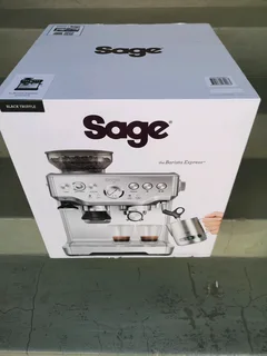 Sage The Barista Express Automatic Coffee Machine Black Truffle Brand New Factory Sealed In The Box