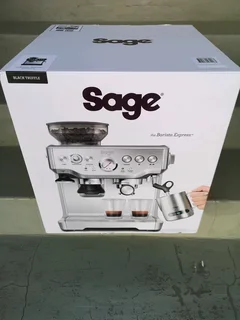 Sage The Barista Express Automatic Coffee Machine Black Truffle Brand New Factory Sealed In The Box