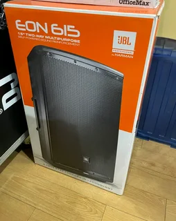 JBL EON615 15 Inch Two Way Multipurpose Self Powered Loudspeaker Brand Factory New Sealed In The Box