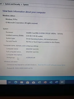 Asus Core i5 8th Gen