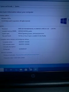 Hp AMD Radeon processor