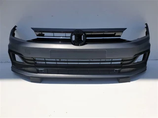 Brand New  vw Polo 8 Complete Front Bumper R-line W/lower Grilles 18&#43; For Sale