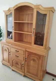 Solid Akkerhout  table &amp; sideboard