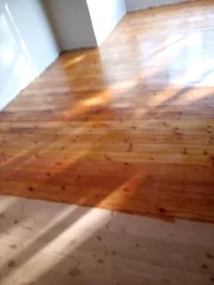 Wooden floor and deck installation