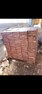 Teak parquet flooring blocks for sale in perfect condition