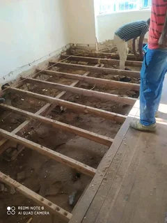 We strip and remove any old wooden floors and replacing with concrete floors