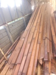 110mm wide reclaimed Oregon pine flooring planks for