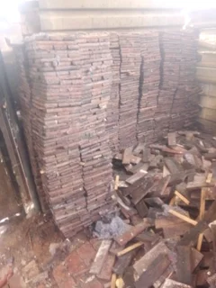 Teak parquet flooring blocks for sale in perfect condition