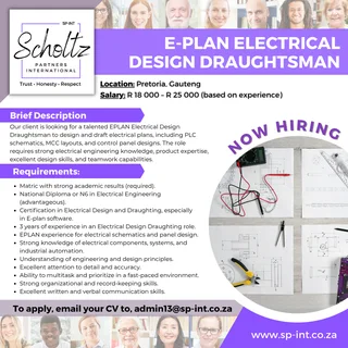 E-plan Electrical Design Draughtsman