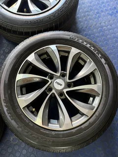 16 Inch TSW Turbine Rim and Tyre Set