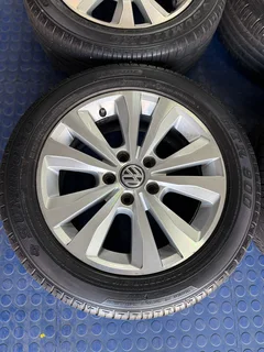 16 Inch VW Golf/Passat OEM Rims and Tyre Set