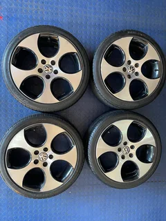 18 Inch Golf Gti Detroit Rims&#43;tyres