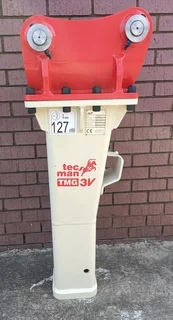 Hydraulic Hammer / Rock Breaker - Suits 4 - 7 ton carrier