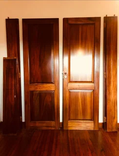 Solid Mahogany Doors and Frame