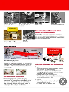 Koike Handy Auto Plus – Motorized Oxy-Fuel Cutting Torch