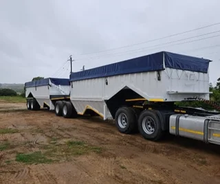 2018 MAN TGS 27-480 with 2011 Afrit Bottom Dumper