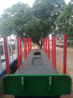 New 2026 PRBB 6 &amp; 12 Timber Flat Deck Interlink with Pole Pocket System