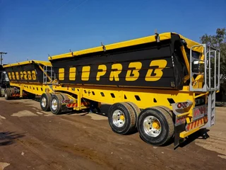 New 2026 PRBB 45m³ bin side tipper
