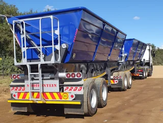 New 2026 PRBB 45m³ bin side tipper