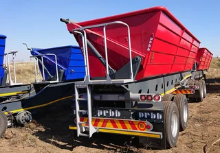 New 2026 PRBB 45m³ bin side tipper