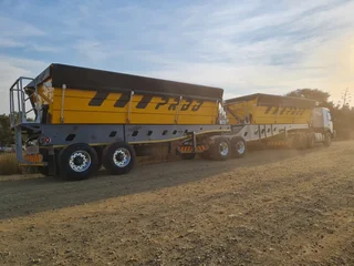 New 2026 PRBB 50m³ Grain lightweight side tipper