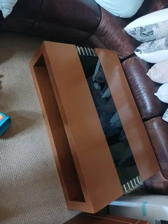 Entertainment unit plus matching coffee table