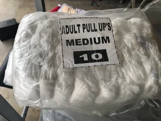 Disposable pull up nappies