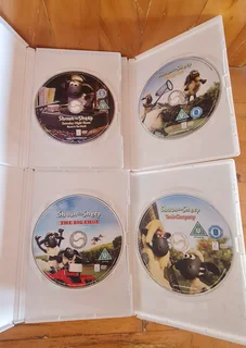 Shaun the Sheep 4 DVDs special