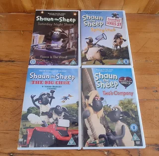 Shaun the Sheep 4 DVDs special