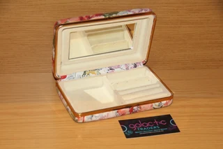 Flower Print Jewelry Box