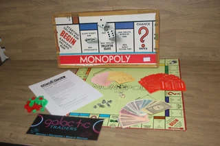 Vintage 1970s Monopoly Board Game