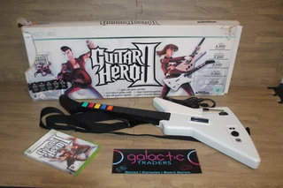 Xbox 360 Wired Guitar Hero 2 set complete in original box