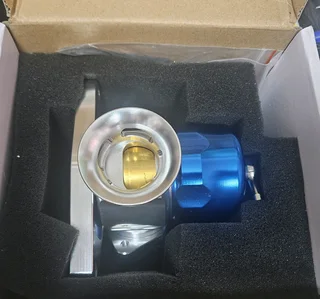 Turbo blow-off valve - blue