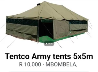 Tentco Army tent 5x5m