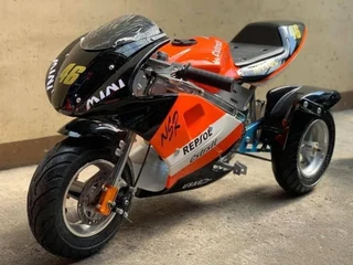 POCKET BIKE 3 WHEELS  49CC    SPECIAL   XXX MOTOCYCLE  WE OPEN  SUNDAY  104 UMBILO RD DURBAN