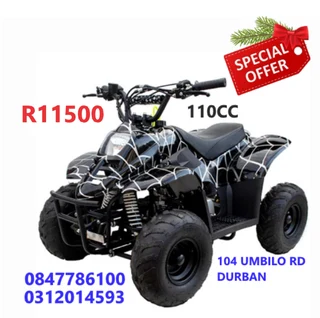 Quad Bike 110cc  [   Special Xxx Motocycle [ We Open  Sunday  104 Umbilo  Rd Durban