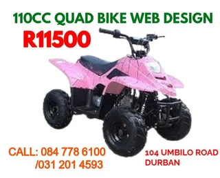 QUAD BIKE 110CC  SPECIAL    XXX MOTOCYCLE   WE ARE OPEN  TO  DAY