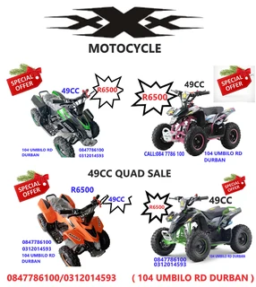 QUAD BIKE 49CC  SPECIAL BRAND NEW (FOR KID)  [ 0600864494  ]   XXX MOTO CYCLE