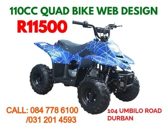 QUAD BIKE 110CC  SPECIAL    XXX MOTOCYCLE   WE ARE OPEN  TO  DAY