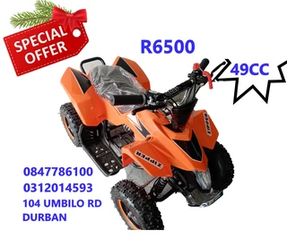 QUAD BIKE  49CC    SPECIAL [ R6500   XXX MOTOCYCLE   0600864494
