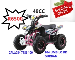 QUAD BIKE  49CC    SPECIAL [ R6500   XXX MOTOCYCLE   0600864494