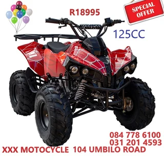 Quad Bike 125cc {   Special   R18995   0600864494  104 Umbilo Road Durban