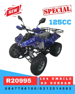 Quad Bike 125cc Brand New    Xxx Motocycles  0600864494