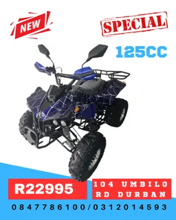 QUAD BIKE 125cc    R22995    [  NEW  0600864494